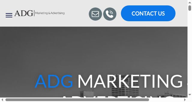 Screenshot of adgadvertising.com