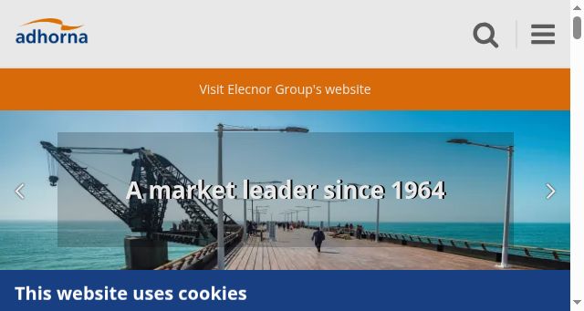 Screenshot of adhorna.es