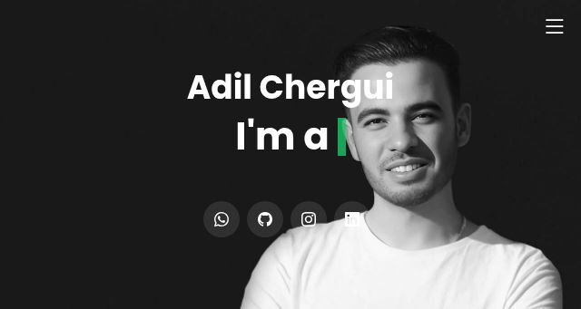Screenshot of adilchergui.com