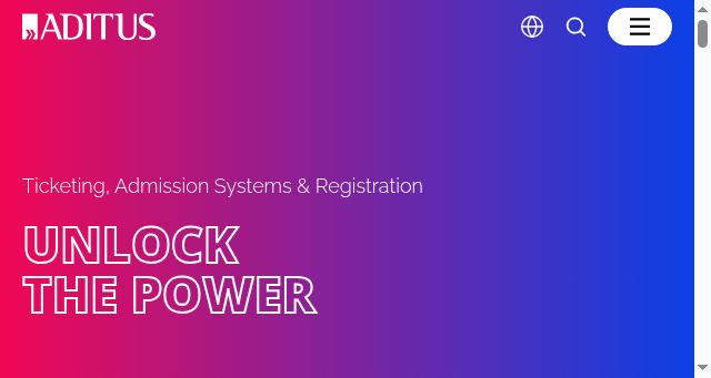 Screenshot of aditus.com