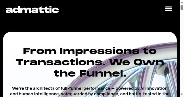 Screenshot of admattic.com