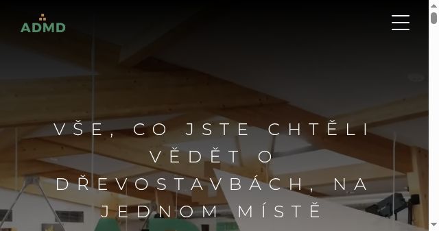 Screenshot of admd.cz