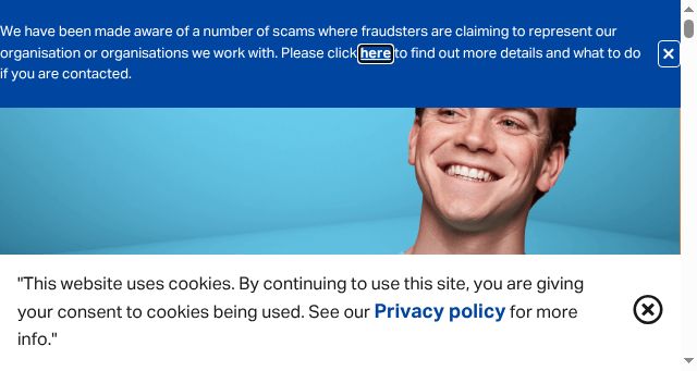 Screenshot of admiraljobs.co.uk