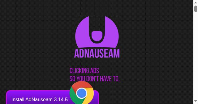 Screenshot of adnauseam.io
