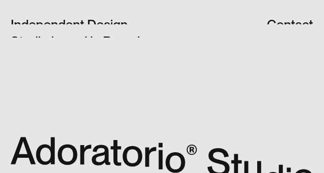 Screenshot of adoratorio.studio
