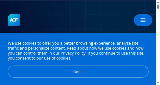 Screenshot of advancedcustomfields.com