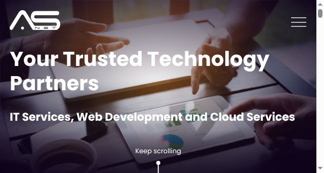 Screenshot of advantageservices.net