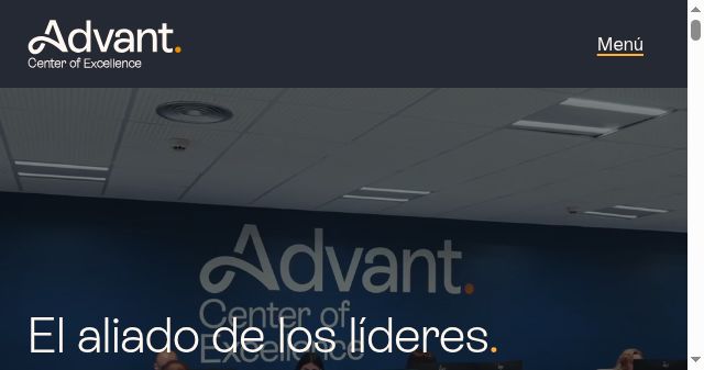 Screenshot of advantcoe.com