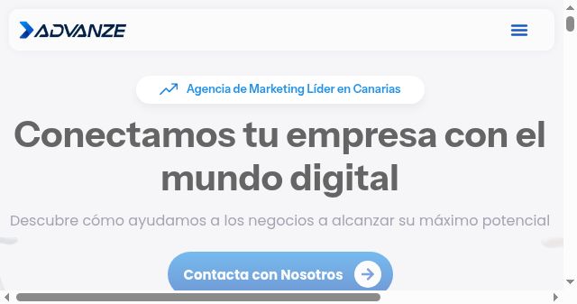 Screenshot of advanzegrowth.es