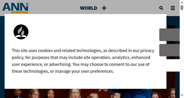 Screenshot of adventist.news