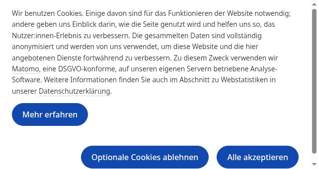 Screenshot of adwmainz.de