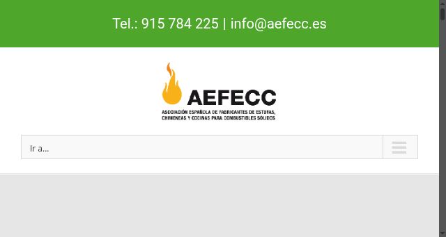 Screenshot of aefecc.es