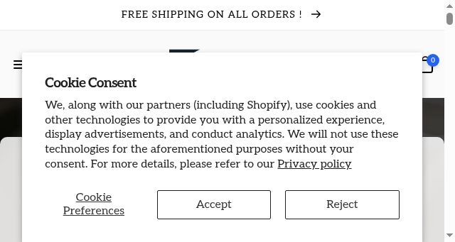 Screenshot of aegtestshop.com