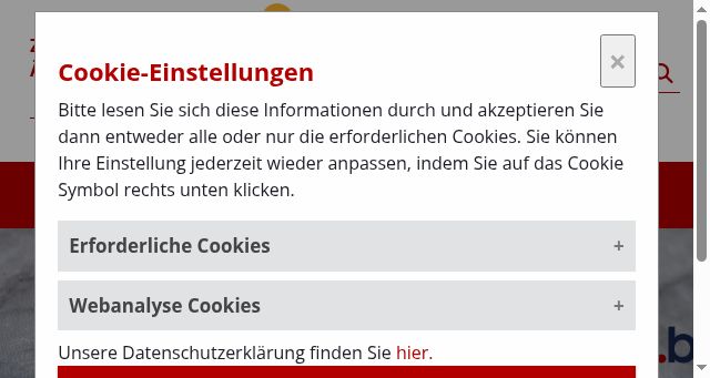 Screenshot of aekbgld.at