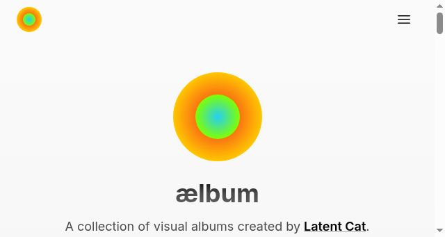 Screenshot of aelbum.com