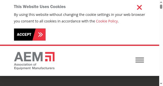 Screenshot of aem.org