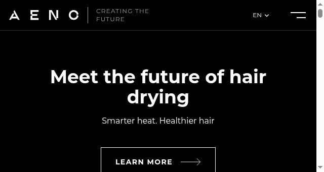Screenshot of aeno.com