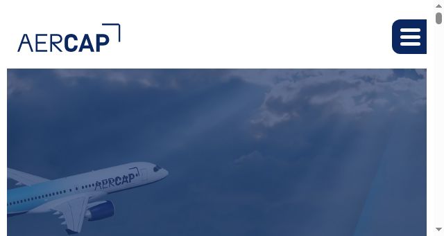 Screenshot of aercap.com