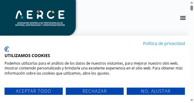 Screenshot of aerce.org