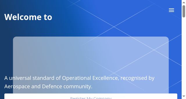 Screenshot of aeroexcellence.com