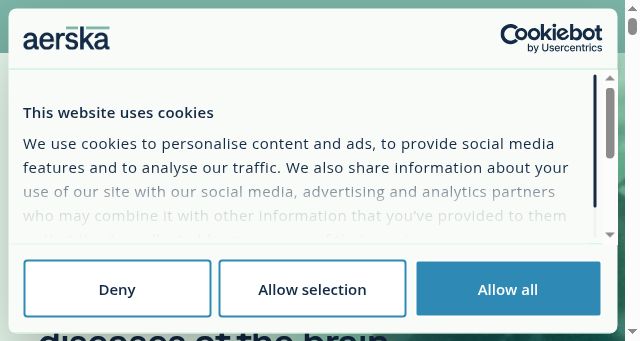 Screenshot of aerska.com