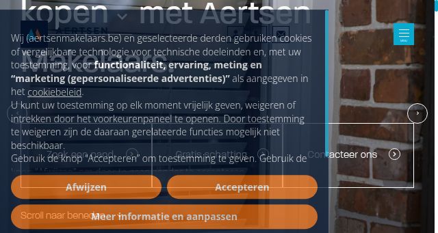 Screenshot of aertsenmakelaars.be