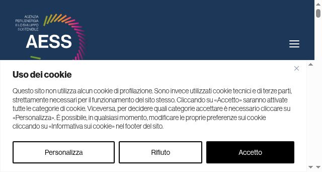 Screenshot of aessenergy.it