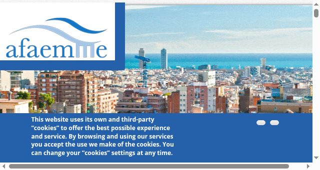 Screenshot of afaemme.org