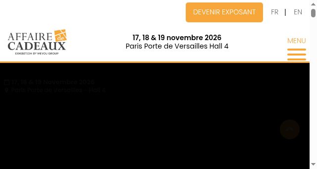 Screenshot of affaire-de-cadeaux.fr