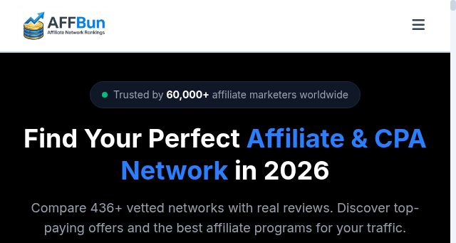 Screenshot of affbun.com