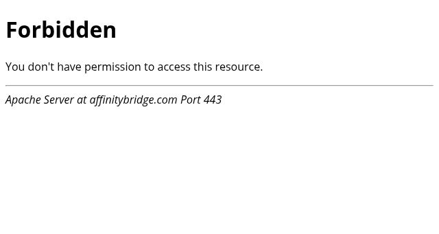 Screenshot of affinitybridge.com