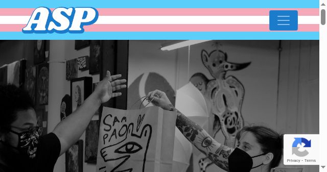 Screenshot of affirmingspacesproject.org