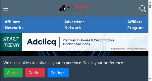 Screenshot of affpayzone.com