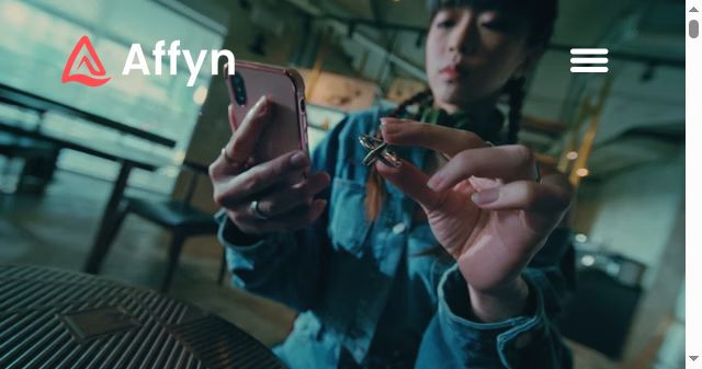 Screenshot of affyn.com