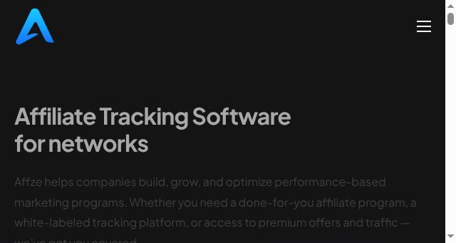 Screenshot of affze.com