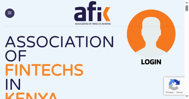 Screenshot of afik.or.ke