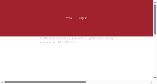 Screenshot of afpower.cz