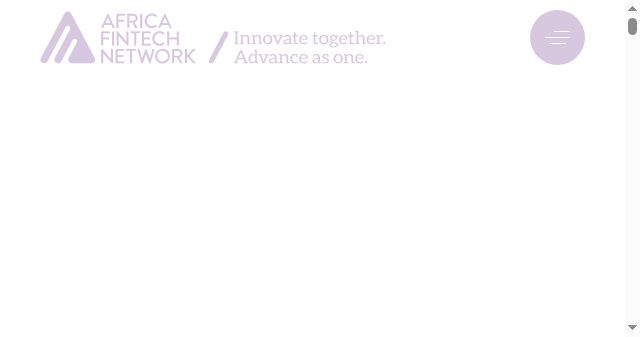 Screenshot of africafintechnetwork.com