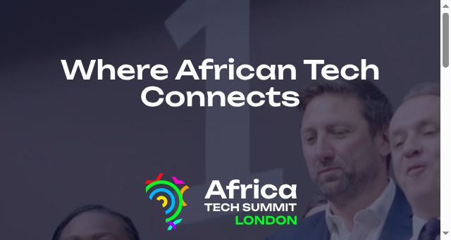 Screenshot of africatechsummit.com