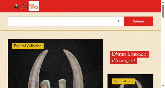 Screenshot of afrikifa.net