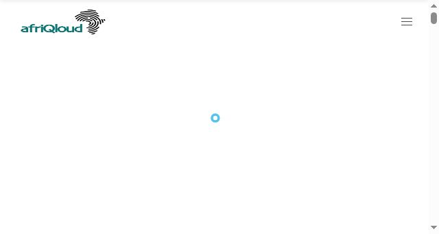 Screenshot of afriqloud.com