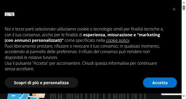 Screenshot of aga.ve.it