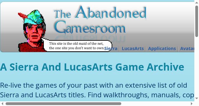 Screenshot of agamesroom.com