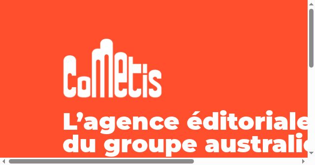 Screenshot of agence-cometis.fr