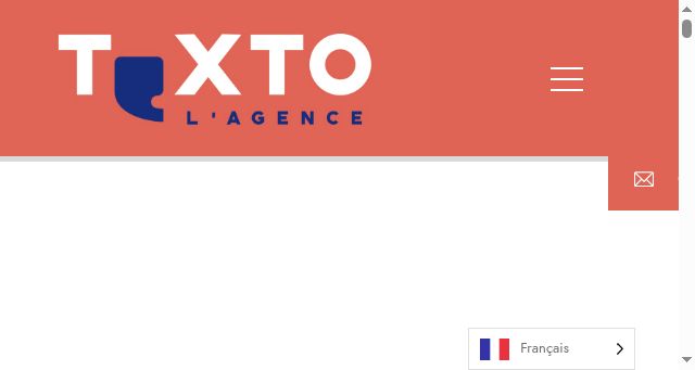 Screenshot of agence-texto.fr