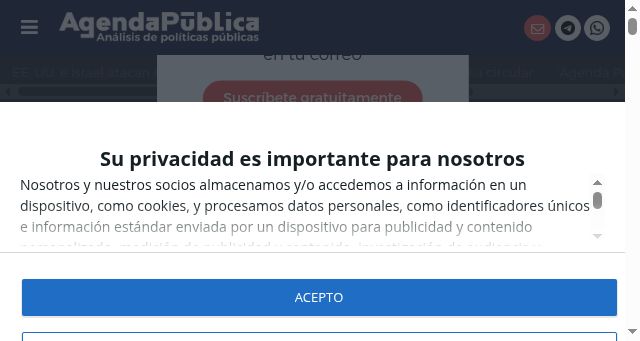 Screenshot of agendapublica.es