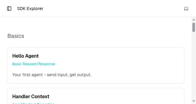 Screenshot of agentuity.dev