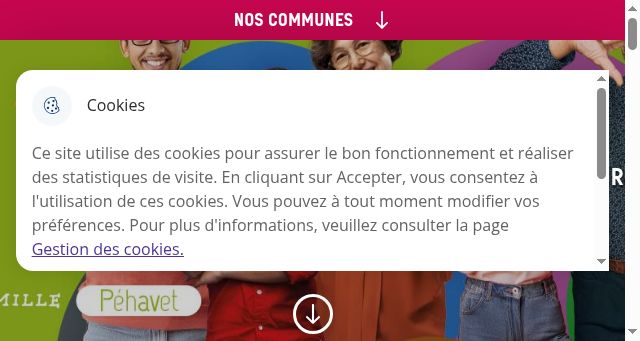 Screenshot of agglo-auxerrois.fr