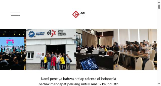 Screenshot of agi.or.id