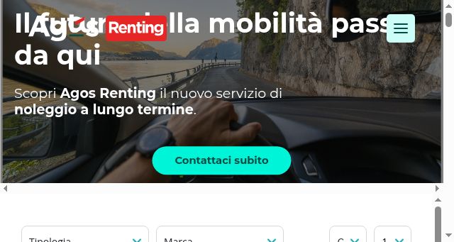 Screenshot of agosrenting.it